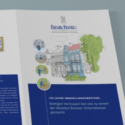 Projekt Imagebroschüre Edzard, Franke & Co.